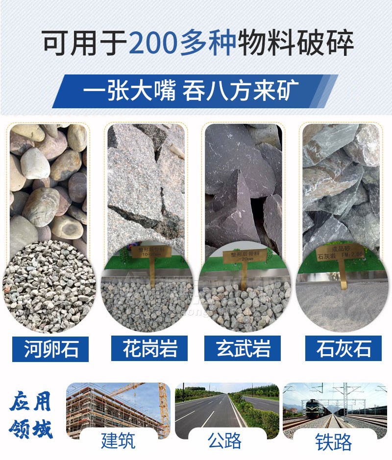 顎式破碎機(jī)應(yīng)用范圍