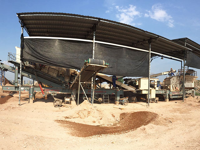 浙江移動式建筑垃圾處理生產(chǎn)線產(chǎn)量遠超預期