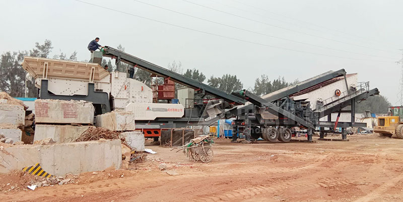 移動(dòng)式建筑垃圾破碎站