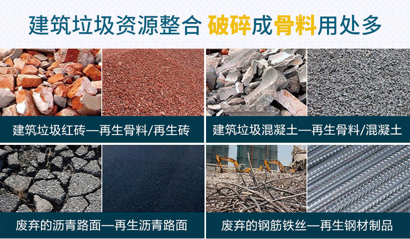 建筑垃圾再生產(chǎn)品