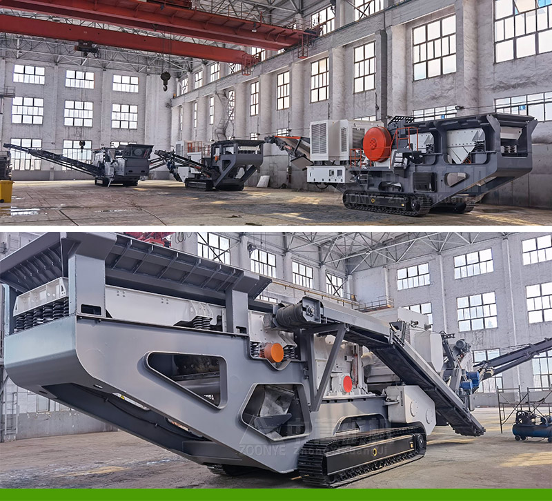 履帶式破碎站廠家實(shí)拍