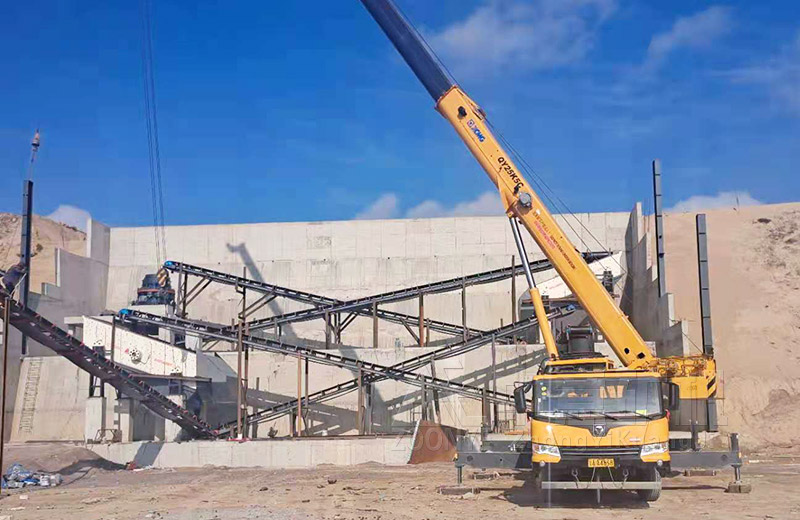 甘肅砂石料生產(chǎn)線現(xiàn)場實拍圖片二