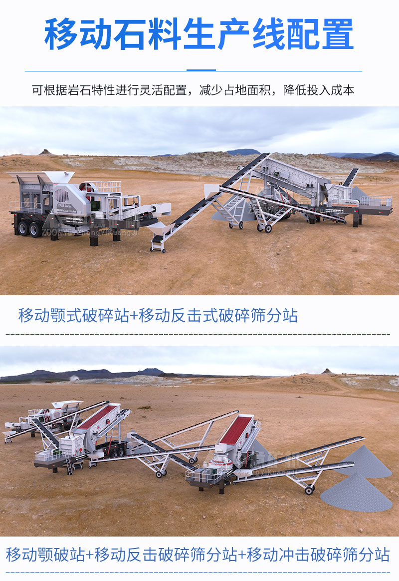 移動(dòng)石料生產(chǎn)線