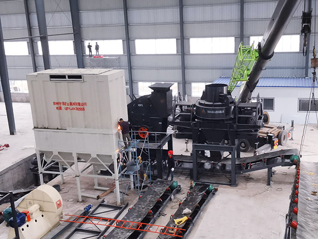 湖北公安縣時(shí)產(chǎn)200噸砂石料EPC項(xiàng)目生產(chǎn)線(xiàn)