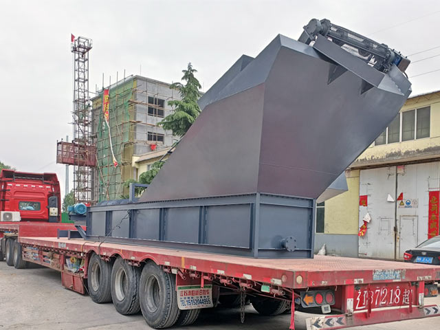 發(fā)往天津！中意裝修垃圾輕物質水浮選機啟程