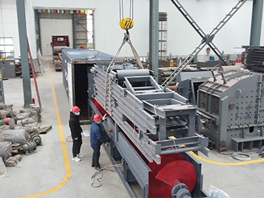 螺旋洗砂機(jī)發(fā)往海外，打破傳統(tǒng)洗砂方式！