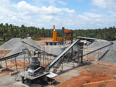 時產1000噸石灰石制砂生產線配置方案來了，以供參考