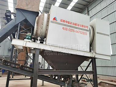 裝修垃圾處理設(shè)備生產(chǎn)現(xiàn)場，實現(xiàn)高效分揀的方案流程