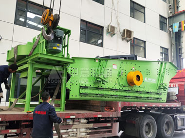 發(fā)貨！裝修垃圾處理設備發(fā)往客戶現(xiàn)場