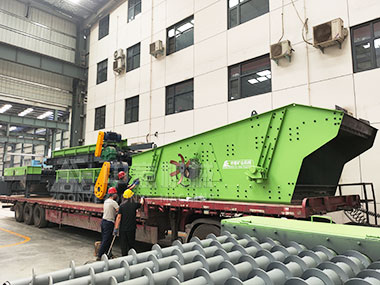 【中意機械】裝修垃圾處理設備整裝待發(fā)，助力客戶現(xiàn)場高效履約！