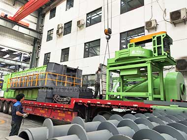 中意機(jī)械智能風(fēng)選設(shè)備批量發(fā)往客戶項目現(xiàn)場