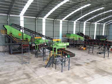 中意機(jī)械裝修垃圾處理生產(chǎn)線安裝紀(jì)實(shí)