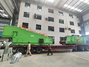 風雨無阻，使命必達｜中意機械雨中奮戰(zhàn)，裝修垃圾篩分設備奔赴全國