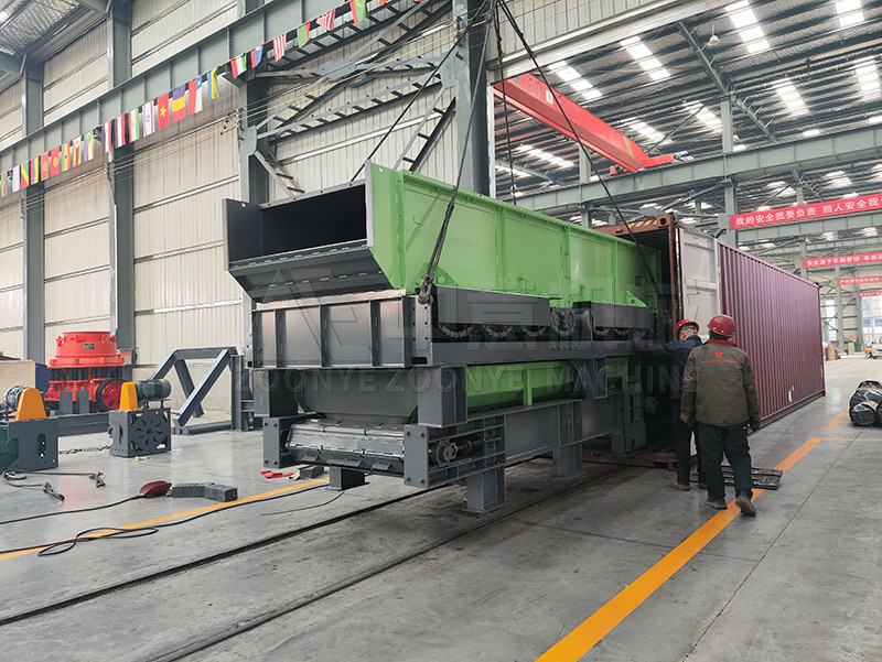 砂石處理設(shè)備發(fā)貨現(xiàn)場