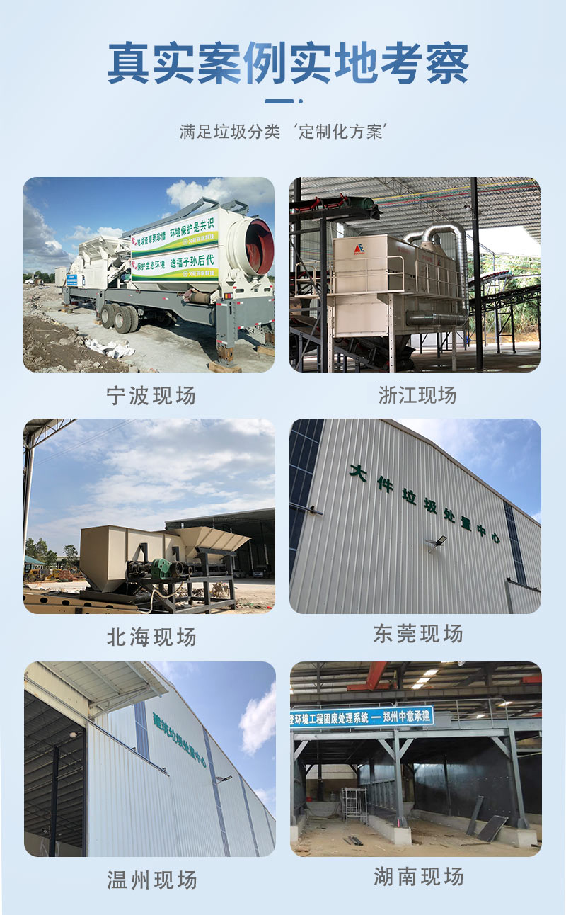 填埋場(chǎng)垃圾分選生產(chǎn)線價(jià)格