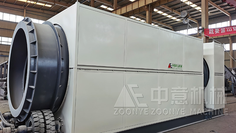 建筑垃圾滾筒篩工廠實(shí)拍圖片